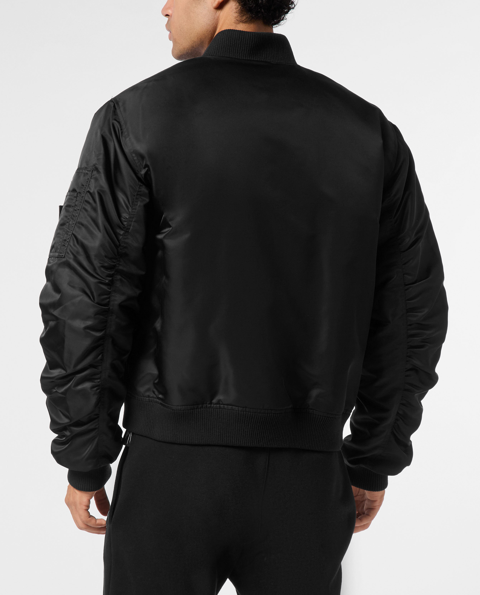 Czarna kurtka bomberka - Image #1