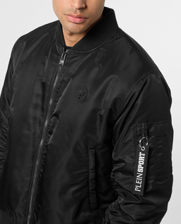 Czarna kurtka bomberka - Image #3