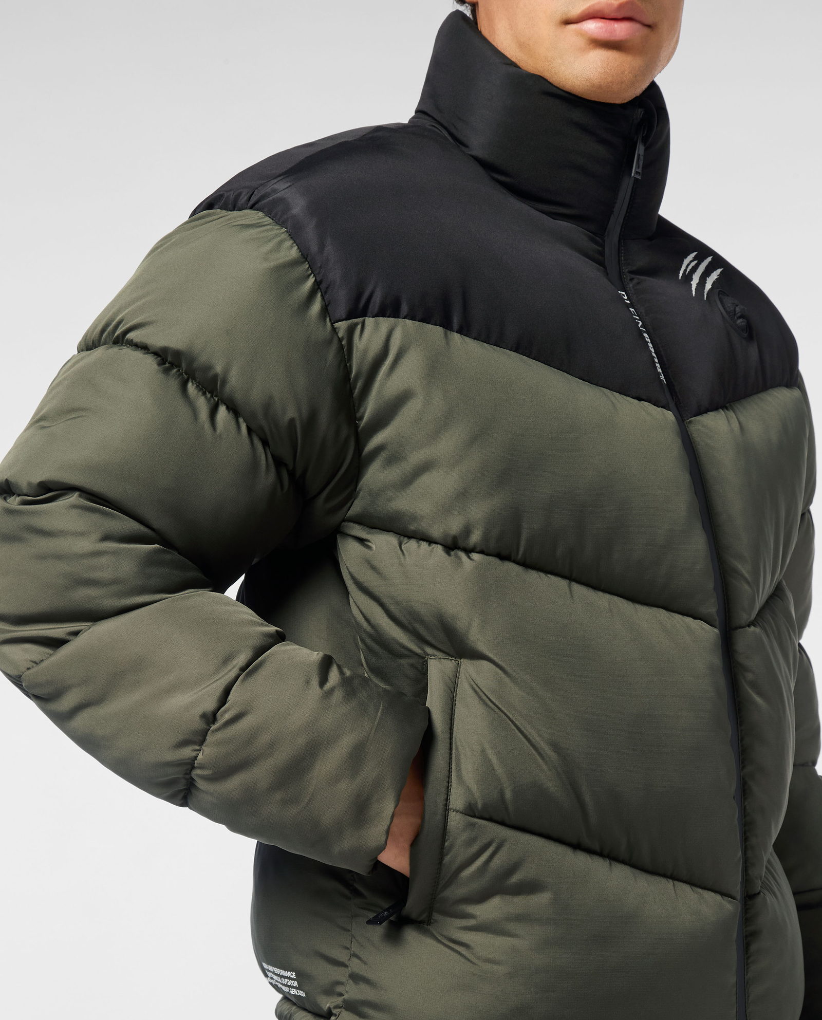 Zielona kurtka puchowa - Image #4