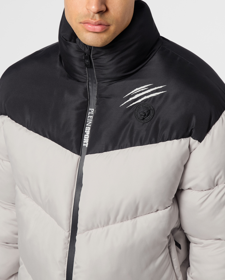 Kremowa kurtka puchowa - Image #3