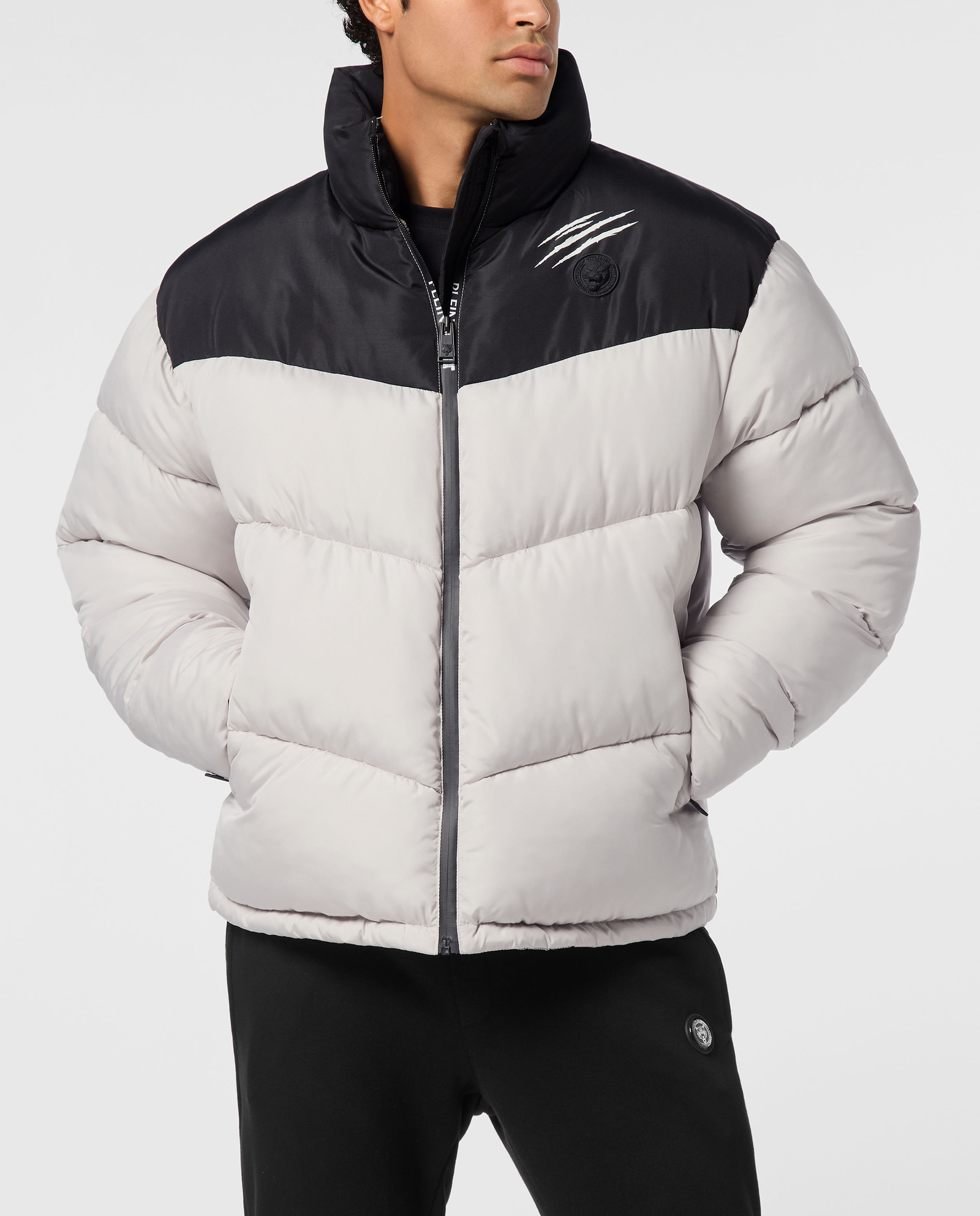 Kremowa kurtka puchowa - Image #0