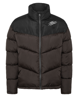 Brązowa kurtka puchowa - Image #5