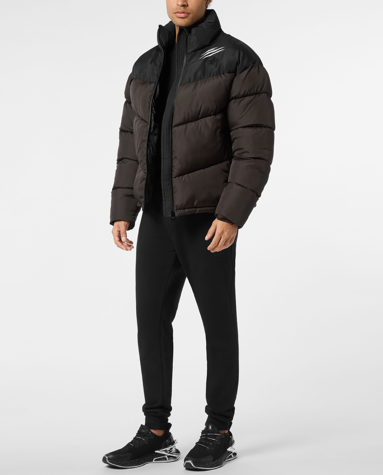 Brązowa kurtka puchowa - Image #2