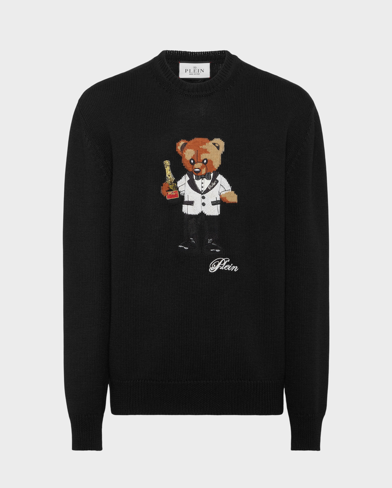 Czarny sweter Philipps Teddy Bear