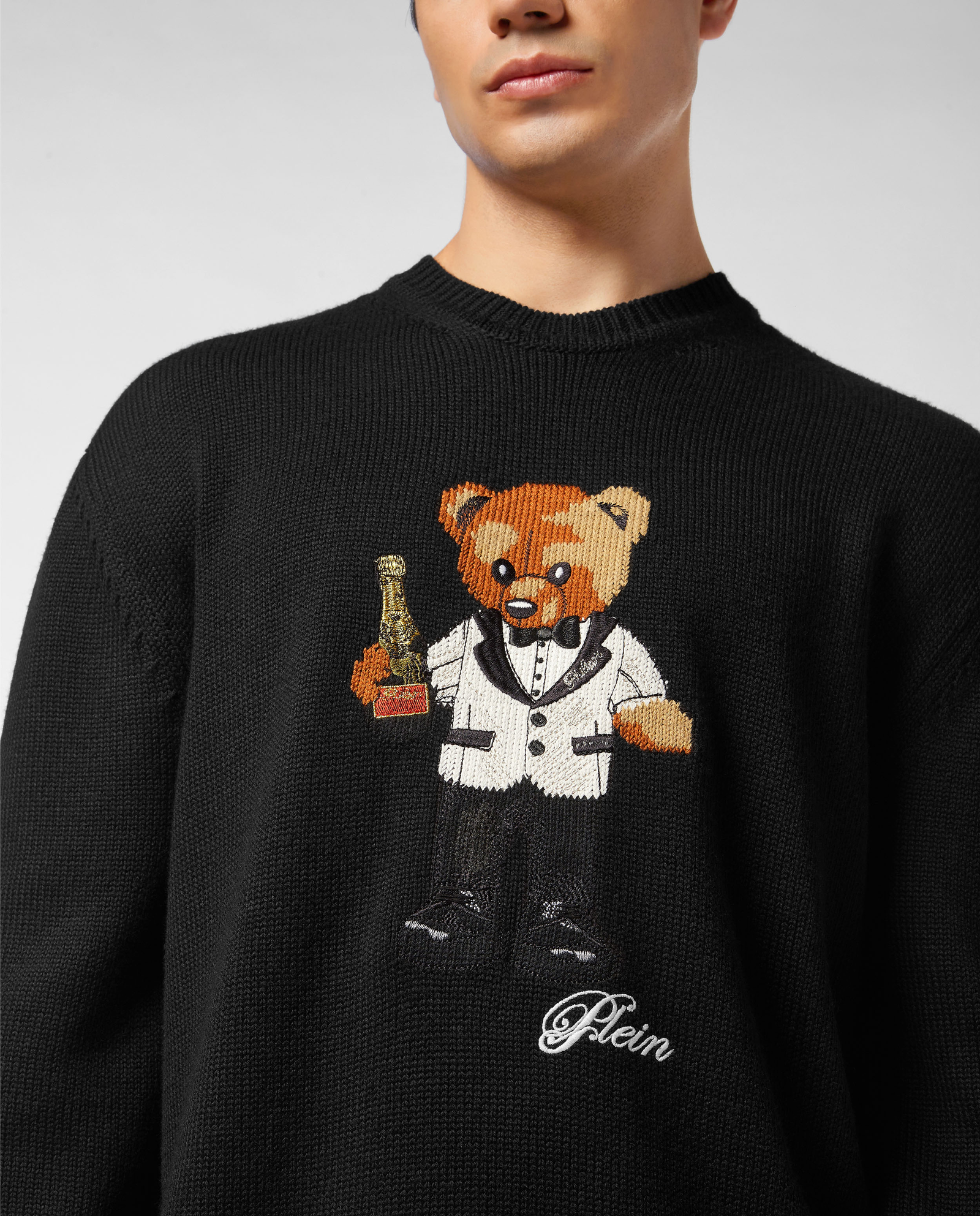 Czarny sweter Philipps Teddy Bear - Image #4