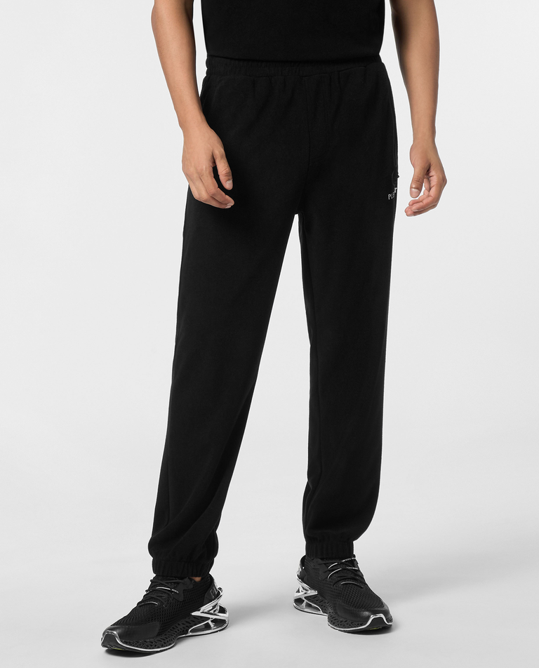 Czarne spodnie dresowe Sponge