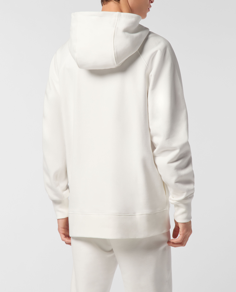 Biała bluza z kapturem - Image #2