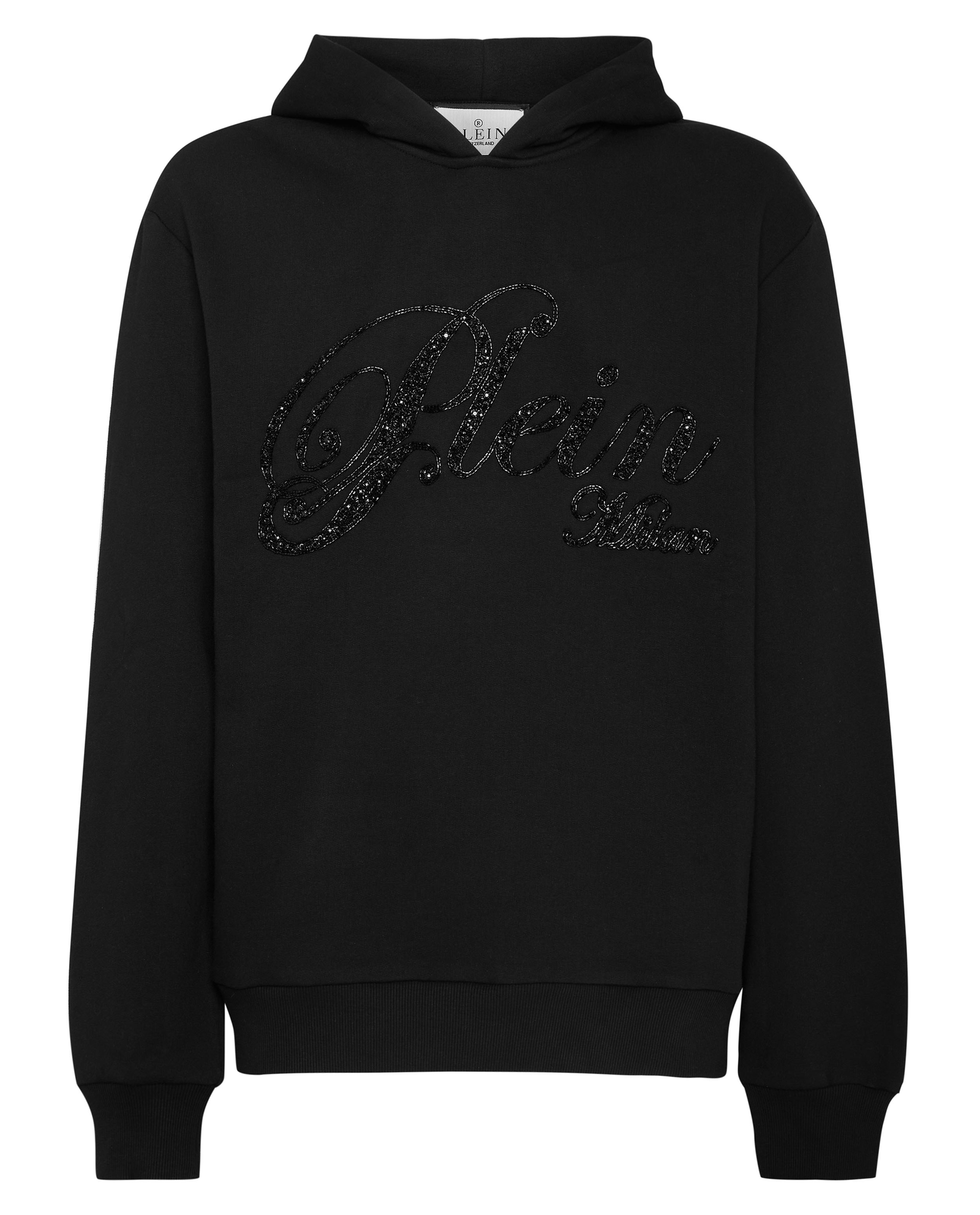 Czarna bluza z logo Stones - Image #1