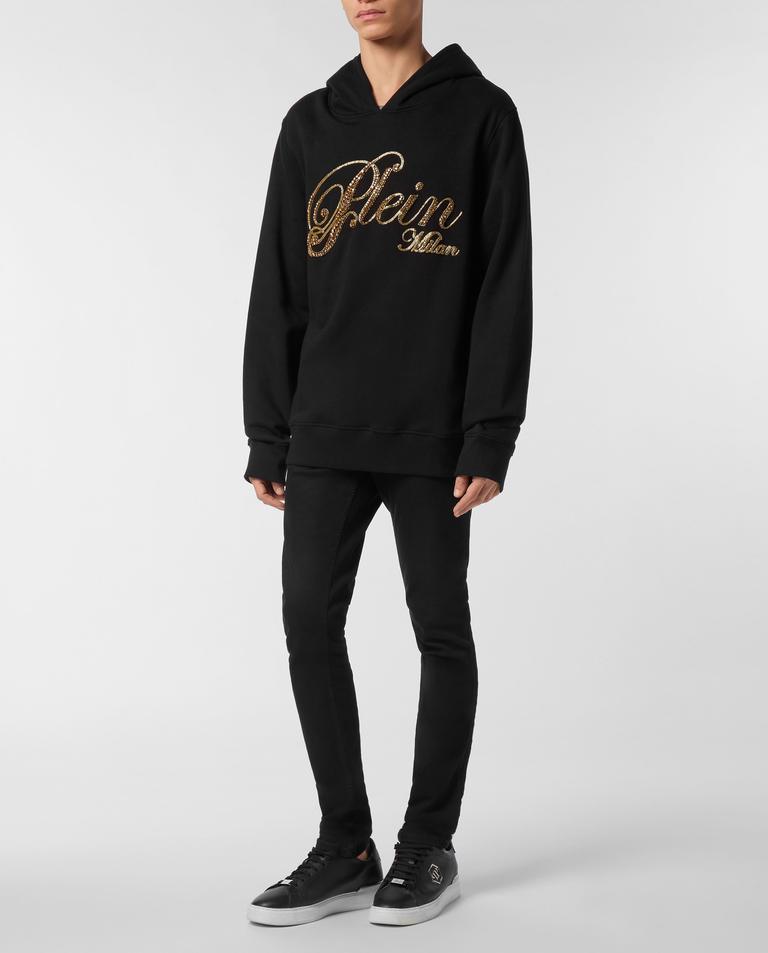 Czarna bluza z logo Stones - Image #2