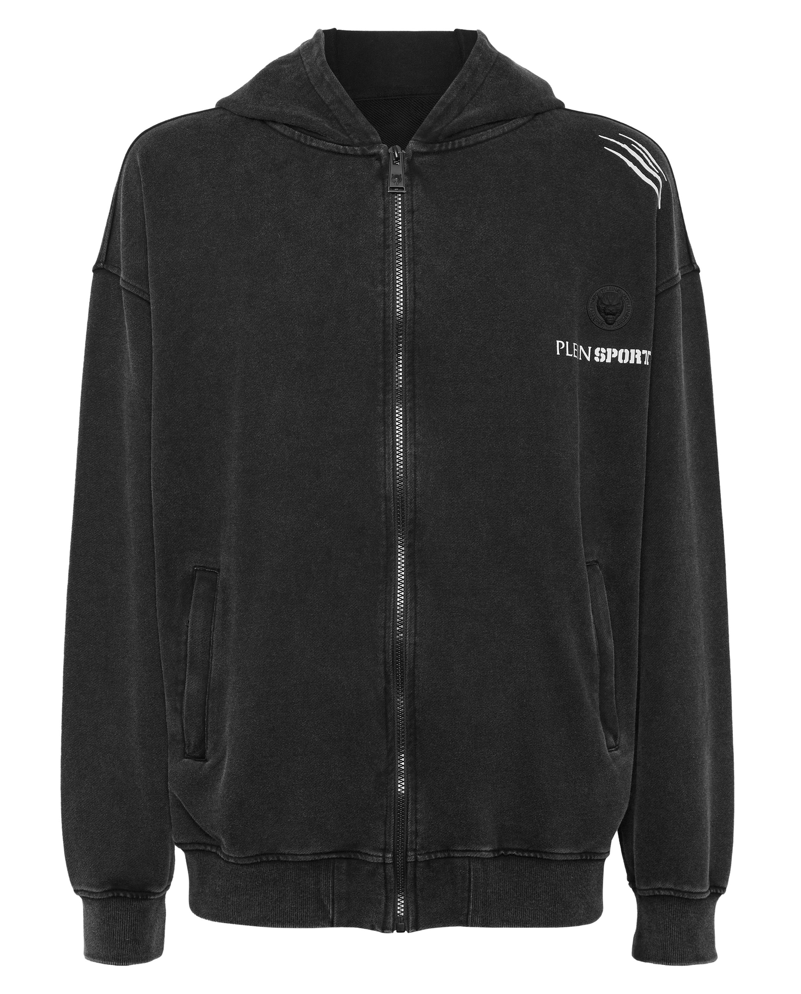 Czarna bluza z kapturem - Image #1