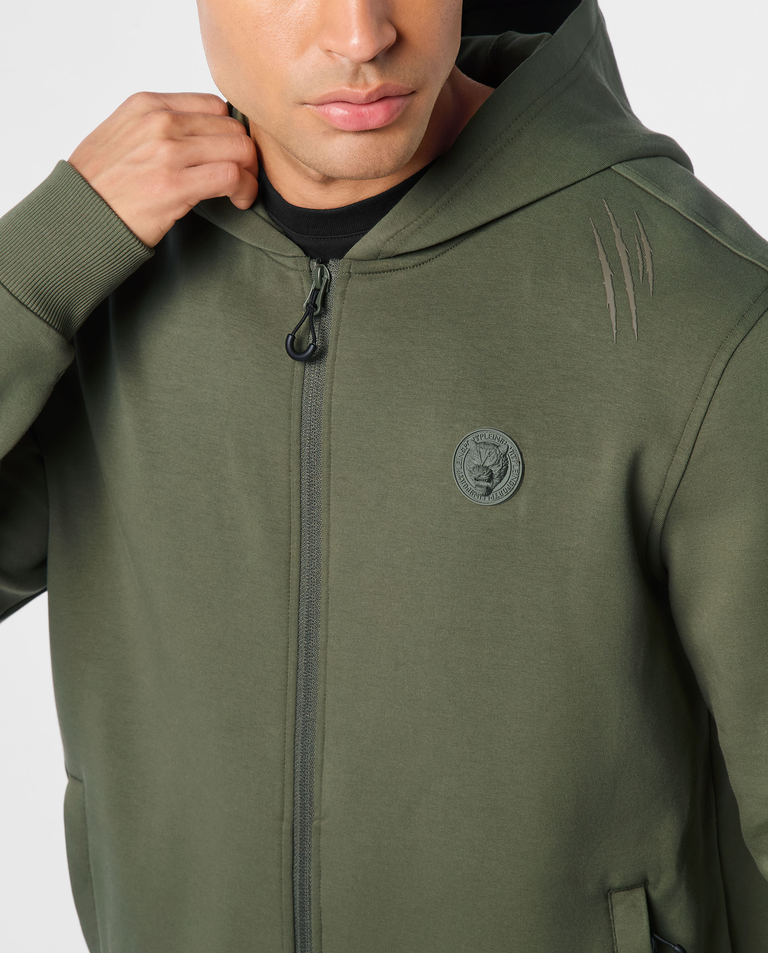 Zielona bluza z kapturem - Image #4