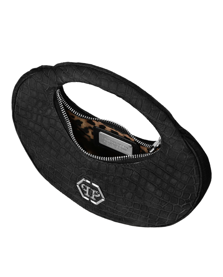 Czarna torebka Moon Bag - Image #3