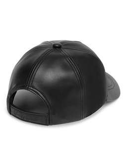 Skórzana czapka z logo - Image #2
