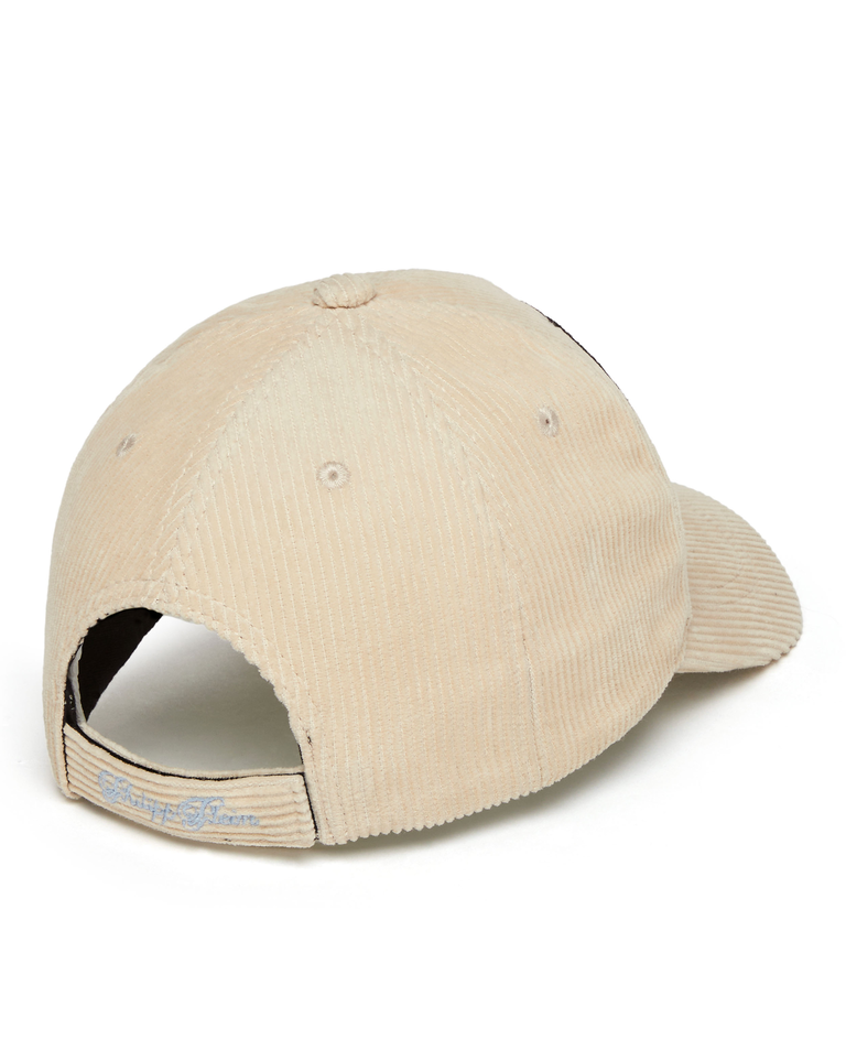 Sztruksowa czapka z logo