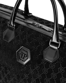 Torba podróżna z kryształowym monogramem - Image #4