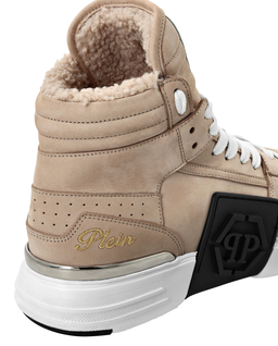 Beżowe sneakersy z ociepleniem - Image #2