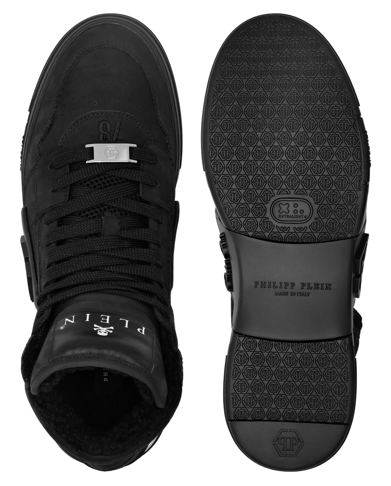 Czarne sneakersy z ociepleniem - Image #3