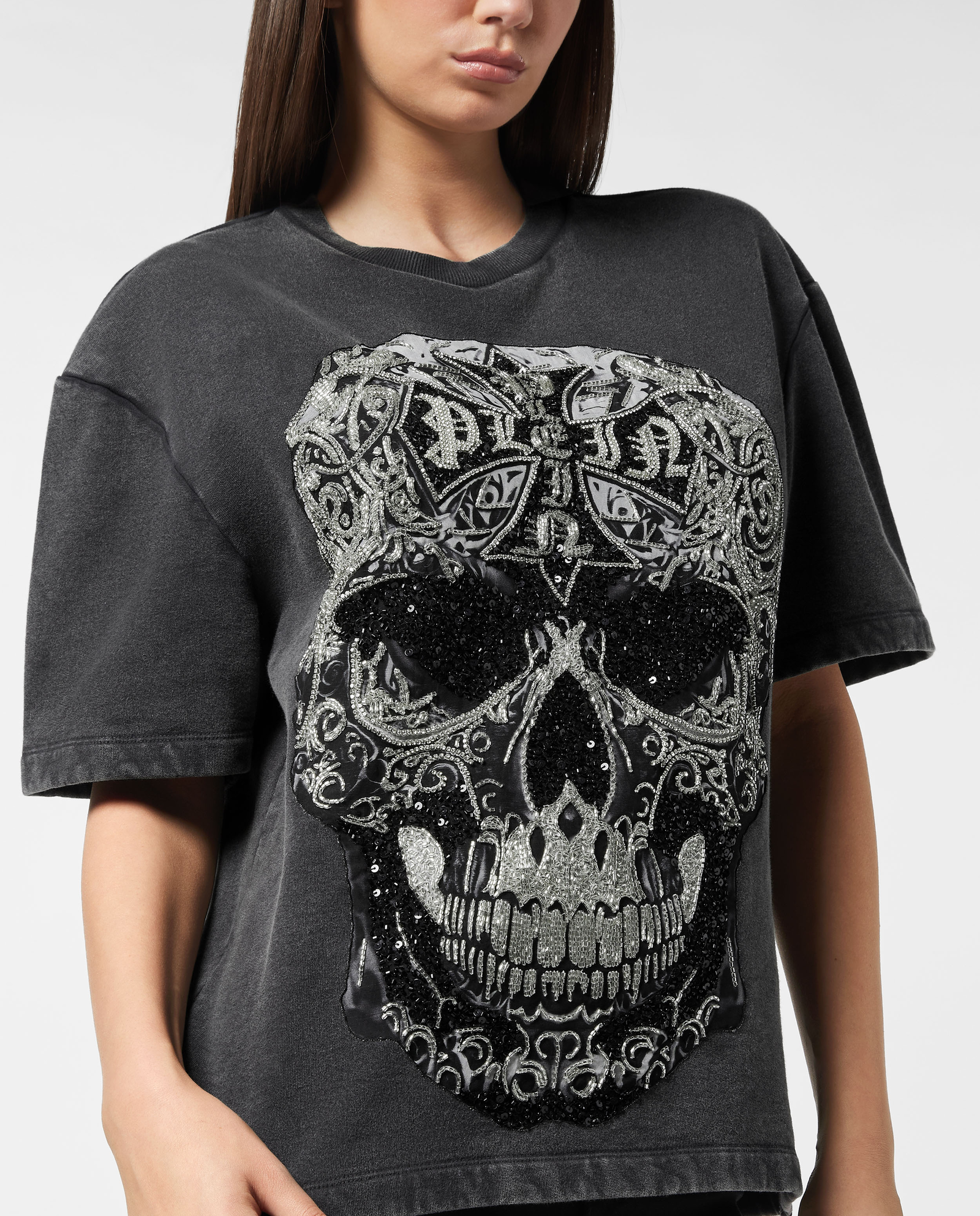 Czarna koszulka Crystal Skull - Image #5