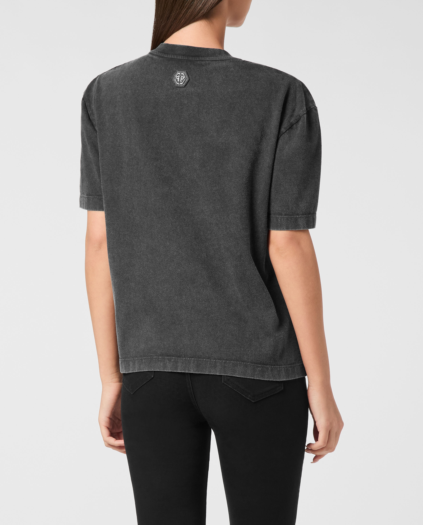 Czarna koszulka Deluxe Signature - Image #3