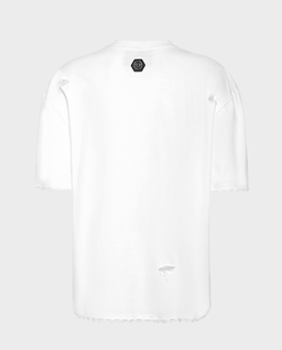 Biały T-Shirt Fairy z nadrukiem - Image #3