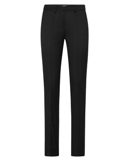 Czarne spodnie z wełną - Image #4