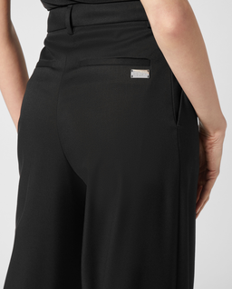 Czarne spodnie o prostym kroju - Image #4