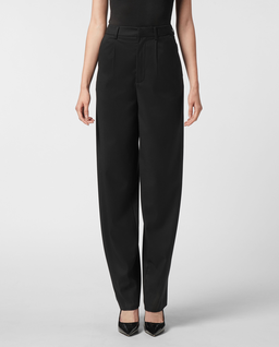 Czarne spodnie o prostym kroju - Image #0