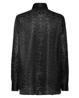 Czarna koszula Monogram - Image #4
