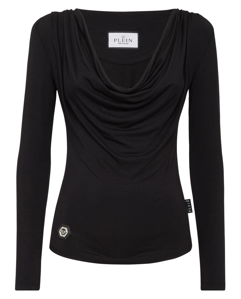 Top z ozdobnym dekoltem Fatale