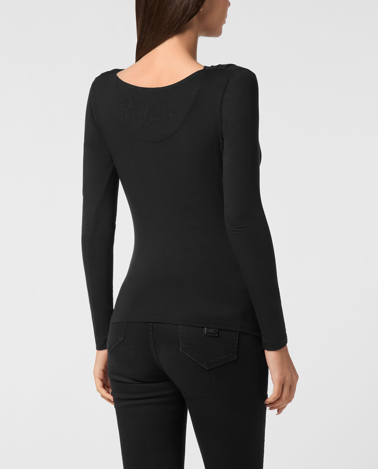 Top z ozdobnym dekoltem Fatale - Image #3