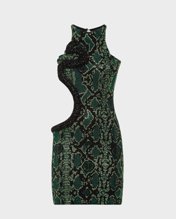 Sukienka mini Strass Snake - Image #0