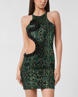 Sukienka mini Strass Snake - Image #0