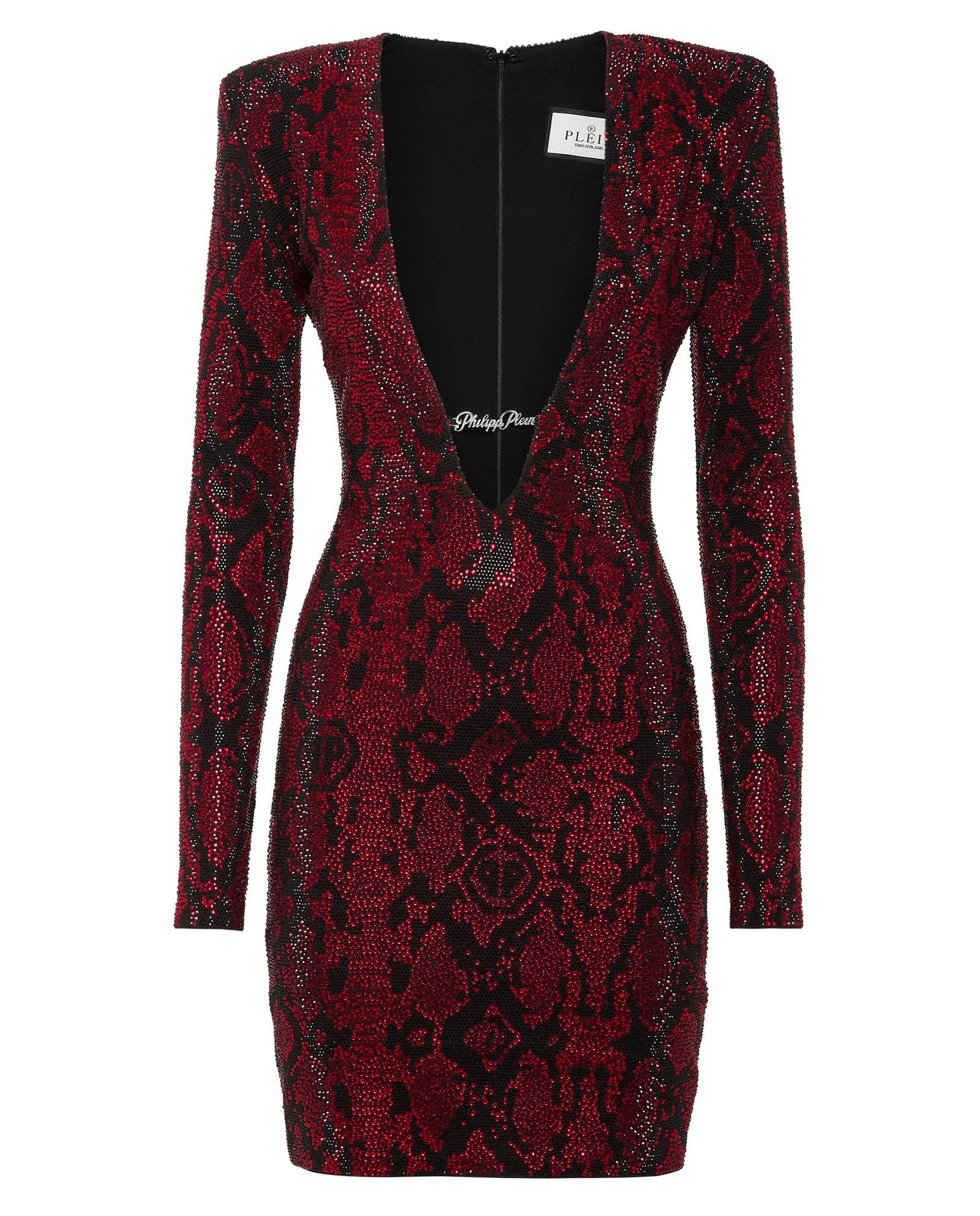 Sukienka mini z kryształkami - Image #1