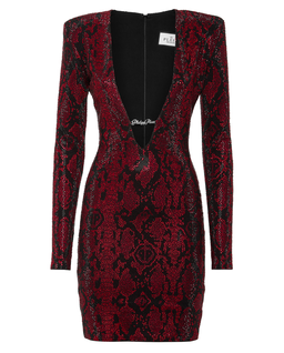 Sukienka mini z kryształkami - Image #1