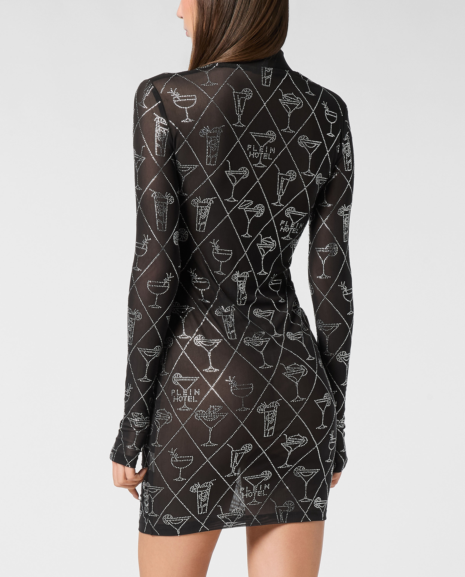 Czarna sukienka mini - Image #3