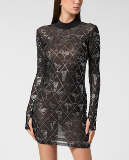 Czarna sukienka mini - Image #2