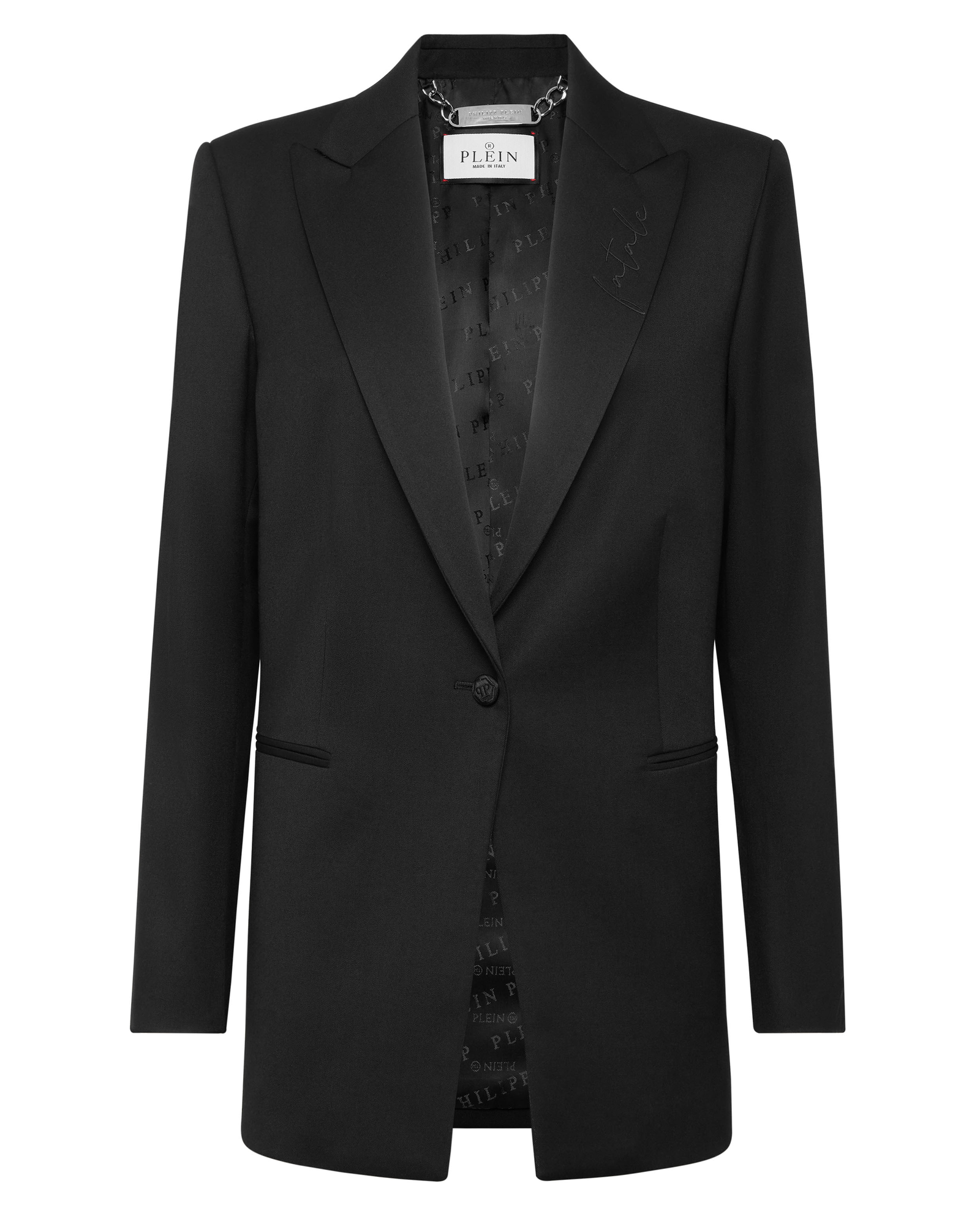 Czarna marynarka Boyfriend Fit - Image #1