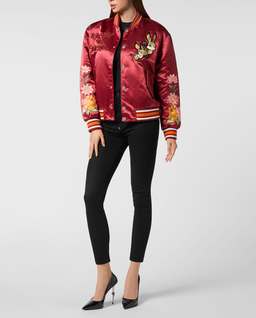 Czerwona kurtka bomber Fairy - Image #2