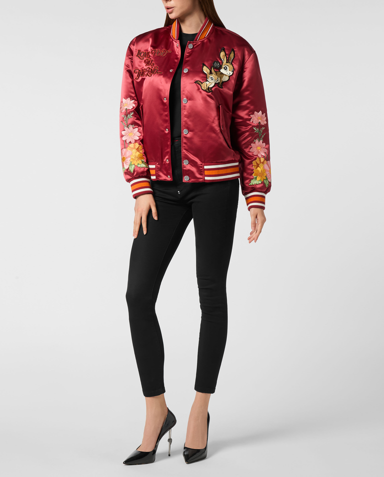 Czerwona kurtka bomber Fairy - Image #2