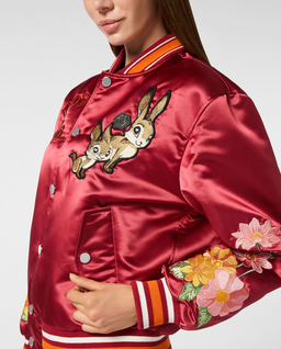 Czerwona kurtka bomber Fairy - Image #4