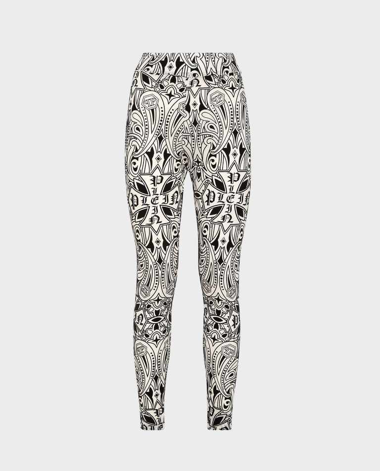 Legginsy z grafiką Gothic