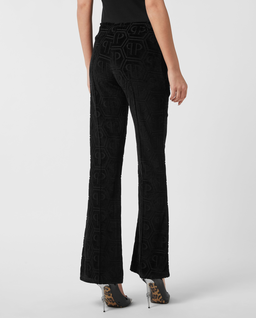 Czarne spodnie z monogramem - Image #2