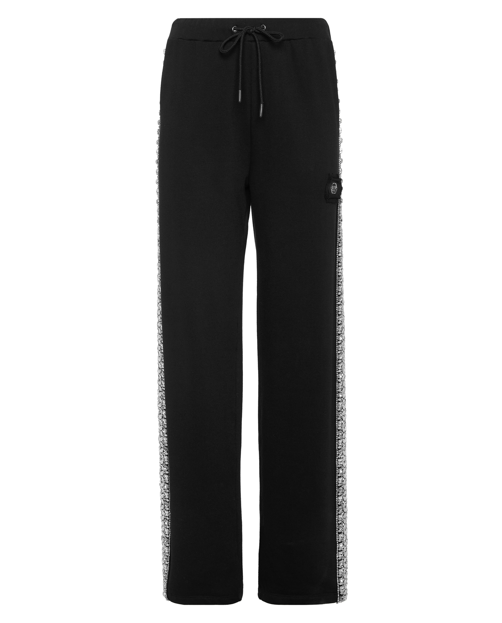 Czarne spodnie dresowe Crystal - Image #1