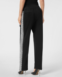 Czarne spodnie dresowe Crystal - Image #3