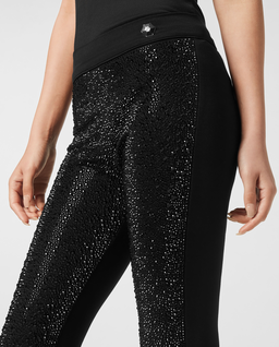 Czarne legginsy Mix Strass - Image #4