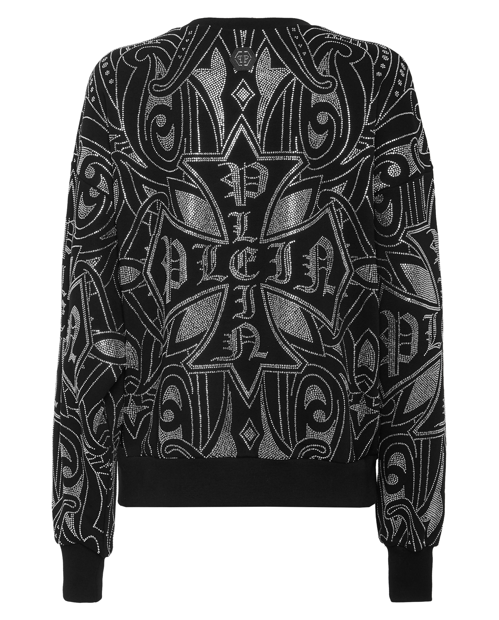 Czarna bluza Gothic Plein Strass - Image #6