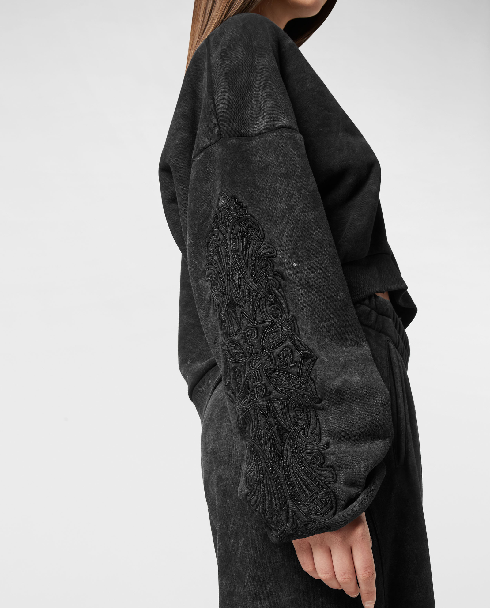 Bluza z dekoltem w serek - Image #4