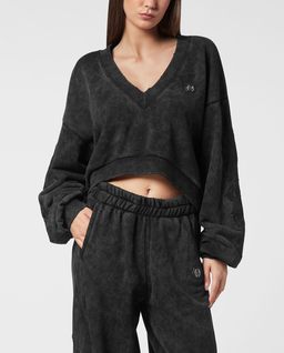 Bluza z dekoltem w serek - Image #0