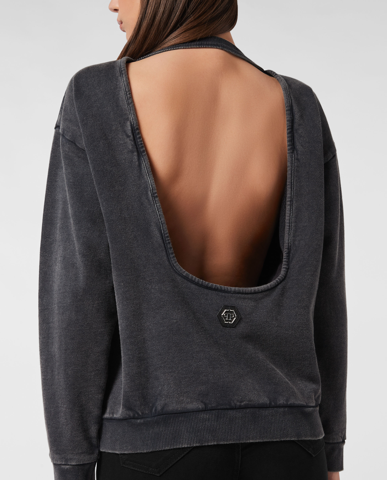 Bluza z odkrytymi plecami - Image #3