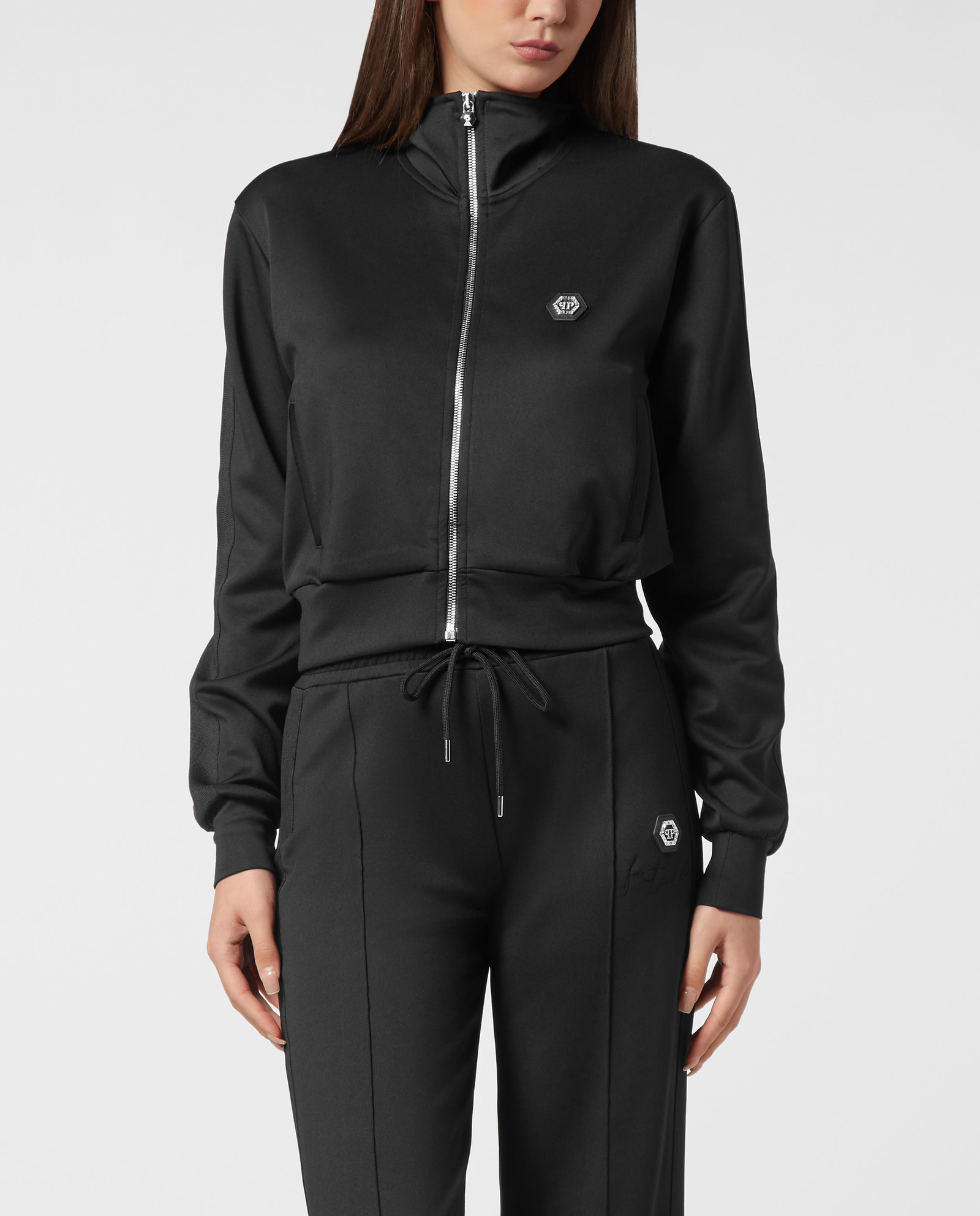 Czarna bluza bomber Fatale - Image #0